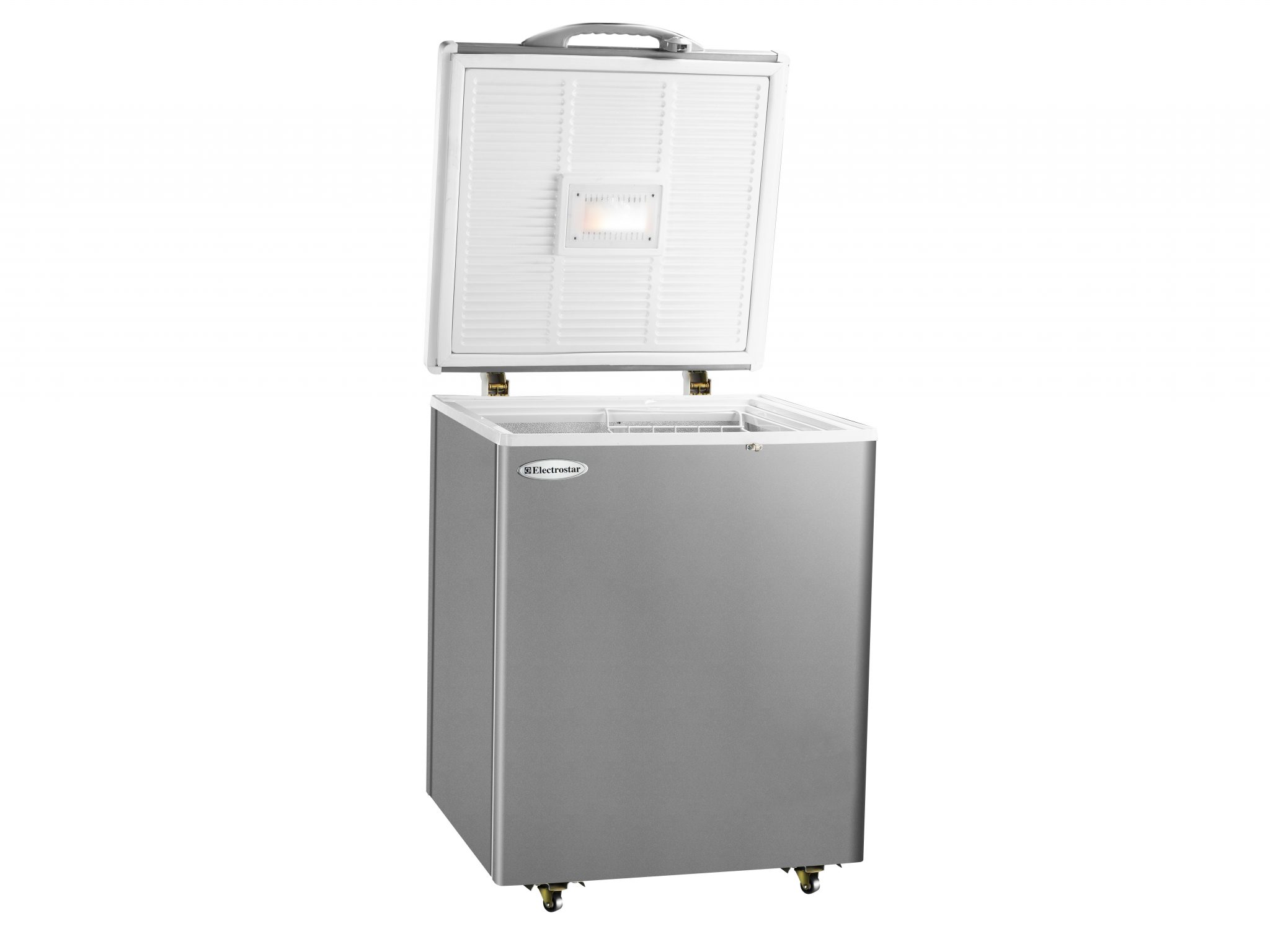 Chest Freezer Silver Stainless Steel 150 L Electrostar