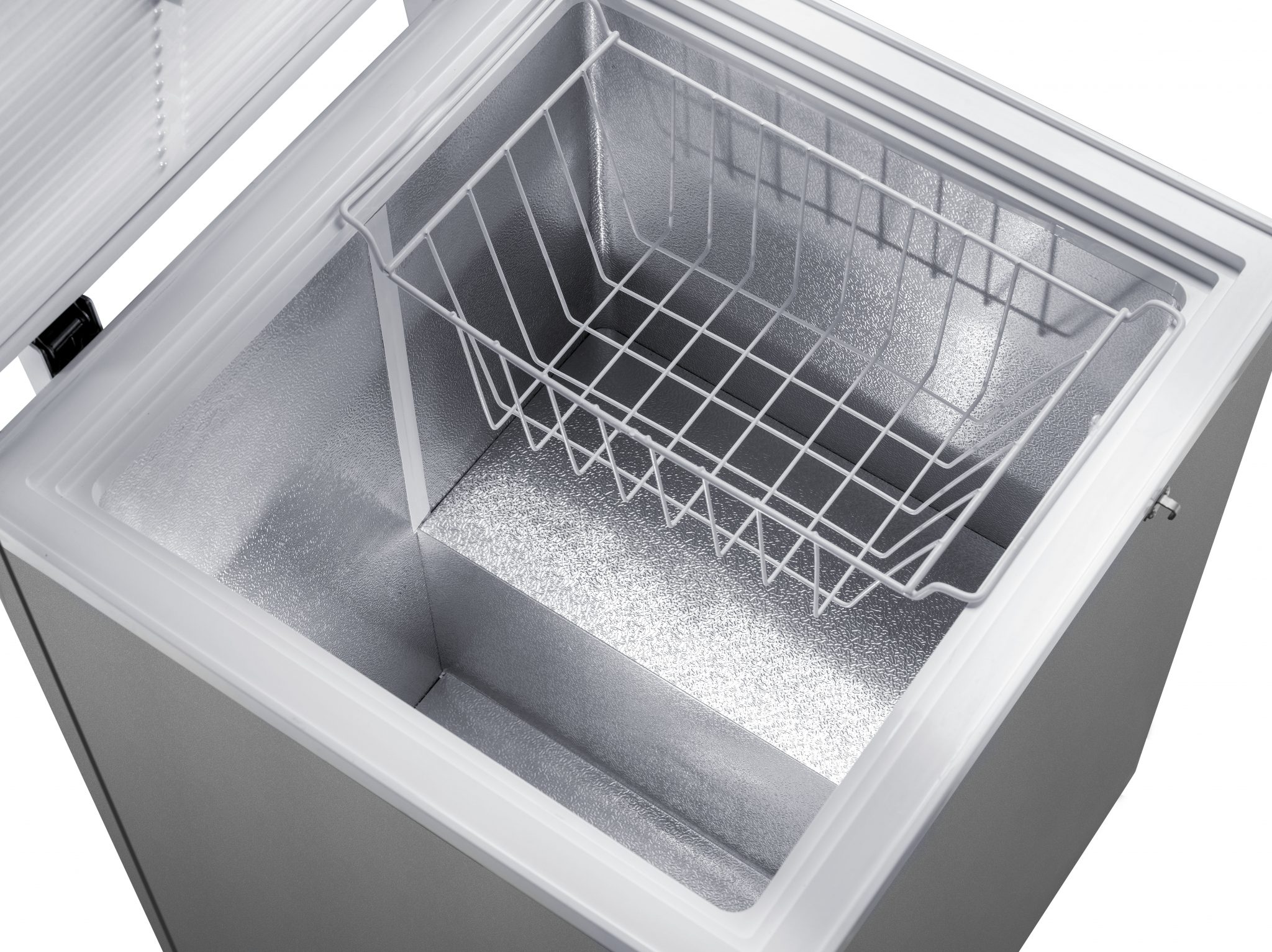 Chest Freezer Silver Stainless Steel 150 L Electrostar