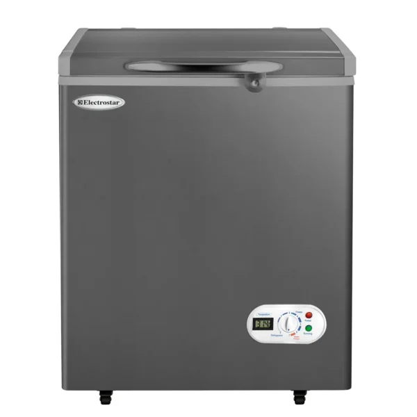 Chest Freezer - 220 - L Silver -Stainless Steel